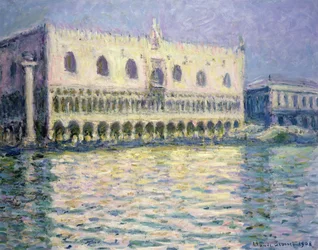 Der Dogenpalast, Venedig, 1908
